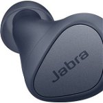 Casti audio in-ear, Jabra Elite 3, True wireless, Bluetooth, IP55, Navy