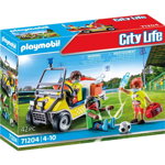 Set de Constructie Playmobil Vehicul Galben De Salvare, Playmobil