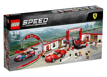 Garajul suprem ferrari lego speed champions, Lego