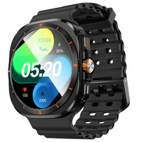 Smart Watch Y29 HOCO, Call version Bluetooth, Ecran 1.5”, Baterie 220mAh, Curea silicon, Negru Engros, 