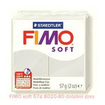 Fimo FIMO Mod.masse Fimo soft delfingrau, Fimo