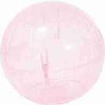 Jucărie pentru hamsteri bila, roz, 14 cm, Y003, Happet