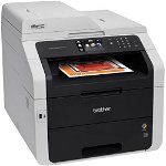 Multifunctionala Brother MFC-9340CDW, laser, color, format A4, fax, Retea, Wi-Fi