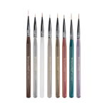 Set 8 Pensule Pictura Unghii SensoPRO Milano, Nail Art PRO, SensoPRO Milano