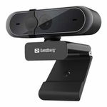 Camera Web Sandberg 133-95 Pro, Full Hd 1080p, Usb, Microfon Stereo, Negru, SANDBERG