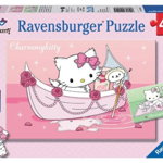 Ravensburger - Puzzle Hello Kitty, 2x24 piese