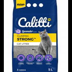 CALITTI Strong Asternut din bentonita pentru pisici, cu levantica 20 L (4 x 5 L), CALITTI