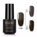 Oja Semipermanenta Rosalind Thermo T126 Gri Maro | 7 ml, 