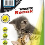Așternut pentru pisici Super Benek Așternut de porumb Super Benek cu parfum Ultra Sea Breeze 7L