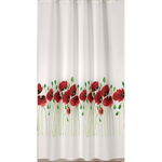 Perdea dus 180x200cm alba cu flori PD2, Conforter