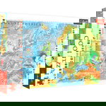 Puzzle Trefl, Harta fizica a Europei, 1000 piese