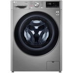 Masina de spalat rufe LG F4WN609S2T, 9 kg, 1400 RPM, A+++, Direct Drive, Turbo Wash, Smart Diagnosis, WiFi, Argintiu, LG