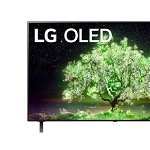 Televizor LG 48" OLED48A13LA, 122 cm, Smart, 4K Ultra HD, OLED, Clasa G, HDR, webOS, YouTube, Netflix, HBOGo, Comenzi vocale, Asistent vocal inteligent, Screen Mirroring, Inregistrare USB, Chromecast incorporat, iOS, Android, Google assistant built in, T