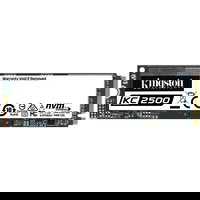 Kingston 250GB KC2500 M.2 2280 NVMe SSD, up to 3500/1200MB/s, EAN: 740617307146, KINGSTON