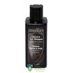 Sampon barbati pentru barba si scalp hidratant si reparator 200 ml, Herbagen