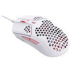 Mouse Gaming HyperX Pulsefire Haste, White-Pink
