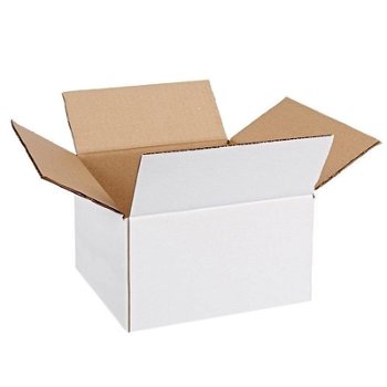Cutie carton 190x60x60, alb, 3 straturi CO3, 470 g/mp, 