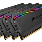 Dominator Platinum RGB 32GB DDR4 3200MHz CL16 Quad Channel Kit, Corsair
