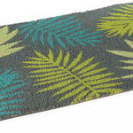 Covoras intrare casa antiderapant fibre cocos Leaf 60 cm x 40 cm