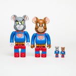 Medicom Toy BE@RBRICK Tom & Jerry As Superman 100% & 400% Set, Medicom Toy