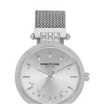 Ceasuri Femei Kenneth Cole New York Womens Classic Mesh Bracelet Watch 34mm LD 3H SLV SLV SLV MSH