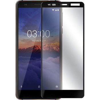 Folie protectie VTEMP_NOK3.1BK Sticla Securizata Full Body 2.5D Negru pentru NOKIA 3.1, ZMEURINO