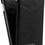 Pachet Husa Diesel Moulded Flip Case V Design for iPhone 6/6s (24254) - ACT00570 + Suport magnetic Tellur MCM3 pentru ventilatie, plastic, Negru, Diesel