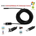 Camera endoscop foto/video, 6xLED, USB/miniUSB, rezolutie 640x480 PIX, 5 m, IP67, PRC