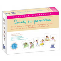 Joc Invat sa Povestesc  90  Jetoane  Relatat Povesti + Ghid Multicolor, DPH