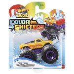 Masinuta Hot Wheels Monster Trucks - Color Shifters, Pure Muscle, 1:64