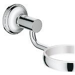 Suport pahar/savoniera Grohe Essentials Authentic 40652001, Crom, Grohe