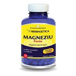 Magneziu Forte 120 capsule, Herbagetica