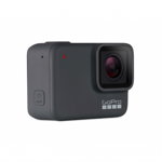 GoPro HERO7 Silver - Comenzi vocale, Stabilizare video, GPS, Rezistent la apa, 4k30/1080p60 + MEGA PACHET de Accesorii SHOOT, www.GNEX.ro