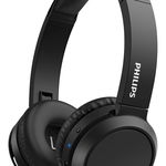 Casti Philips Wireless Audio, Bass Boost, Supraauriculare, Difuzoare 32 Mm, Cablu Usb-c, Autonomie 29 H, Li-polimer, Reducerea Zgomotului, Negru, PHILIPS