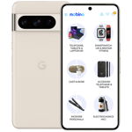 Telefon mobil Google Pixel 8 Pro, 128GB, 12GB RAM, 5G, Dual-SIM, Alb Porcelain, Google