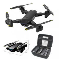 Goolsky SG700 RC Drone RC Quadcopter 2.0MP Camera Wifi FPV Foldable 6-Axis Gyro Optical Flow Positioning Altitude Hold Headless with Two Batteries