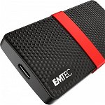 SSDEMTEC SSD 256GB 3.1 Gen2 X200 Portable 4K retail, Emtec