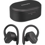 Casti PHILIPS TAA5205BK/00, True Wireless, Bluetooth, In-ear, Microfon, negru