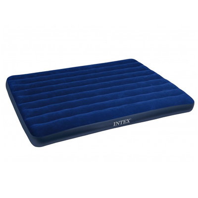Saltea gonflabila Intex 64758, pentru camping, 2 persoane, 191 x 137 x 25 cm