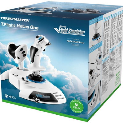 Joystick THRUSTMASTER T.Flight Hotas One Microsoft Flight Simulator, alb