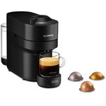 Espressor Automat Vertuo Pop Liquorice Black ENV90.B 1260W Extractie prin Centrifusion Control prin Bluetooth si Wi-Fi 0.6L Negru, Nespresso