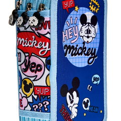 Penar cu 3 fermoare, echipat, 39 piese,  Mickey Mouse, Litera