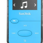 MP3 SanDisk Clip Jam, 8 GB, Micro USB, Albastru, SanDisk