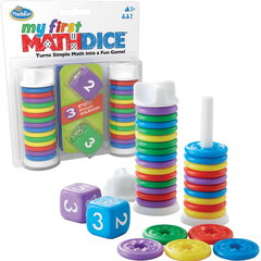 Joc educativ - My First Math Dice | Thinkfun, Thinkfun