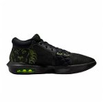 Nike, Pantofi cu amortizare pentru baschet LeBron Witness 8, Negru, 8.5