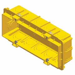 Doza aparat Tem, sub tencuiala, cu 7 module, 188 x 84 x 50 mm
