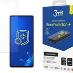 Folie ecran 3MK SilverProtection+, pentru Samsung Galaxy A53 5G, Film Full Cover, Aplicare cu gel, Transparent, 3MK