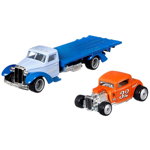Camion Hot Wheels by Mattel Car Culture Speed Waze cu masina Ford 32, Hot Wheels