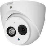 Camera de supraveghere Dahua HAC-HDW1200EMP-A, HD-CVI, Dome, 2MP 1080p, CMOS 1/2.7”, 2.8mm, 1 LED Array, IR 50m, IP67, Microfon, Carcasa metal