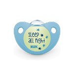 Suzeta Nuk Night & Day Silicon M2 Bleu 6-18 luni